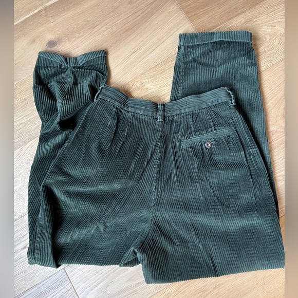 Eddie Bauer Dark Green Corduroy Pants - Picture 8 of 8